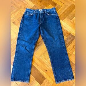 AGOLDE mid-rise blue jeans